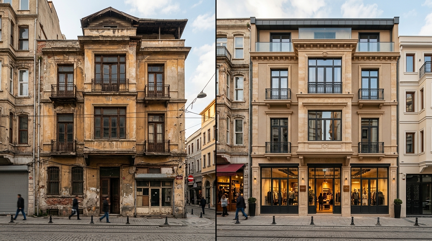 Eski Binaların Restorasyon ile Değer Artırımı: Yatırımcılar İçin Stratejik Dönüşüm Rehberi